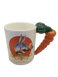 Vintage 1989 Applause 50th Anniversary Commemorative Bugs Bunny Ceramic Mug - Picture 1 of 7