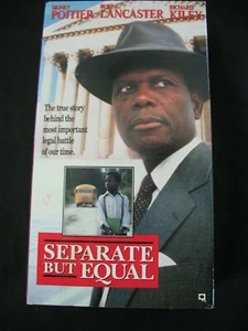 Separate But Equal VHS Sidney Poitier, Burt Lancaster, Richard Kiley - Picture 1 of 2