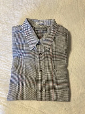 Members Only Button Down Dress Shirt XL Plaid, Long sleeved - Image 1 of 4