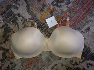 NWT New Women's Trusst Lingerie Naomi Essential Full Figure Nude Bra TL4101 40H - Picture 1 of 3