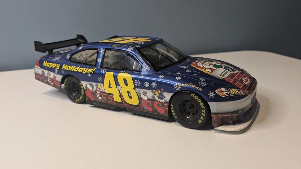 Action Nascar Winner's Circle Holiday Collection #48 Jimmie Johnson Car - Image 1 of 4