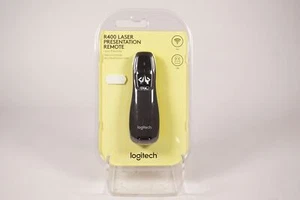 Logitech R400 Laser Presentation Remote Laser Presenter schwarz in OVP - Bild 1 von 3