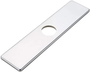 Rubinetto lavello cucina o bagno 10 pollici base piastra tipo B 10 pollici, cromato - Foto 1 di 6