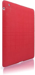 XtremeMac Form fitting Soft Case for iPad 2/3/4, Cherry Bomb Red  PAD-TW3-73 - Picture 1 of 4