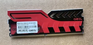 GeIL DDR4-2400 8GB (1x8GB) PC4-19200 CL16 1.2V Desktop Memory Open Box - Picture 1 of 3