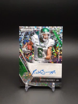 2021 Panini Prizm Draft Picks Circles Rico Bussey Jr #DPA-RBJ Auto - Image 1 of 2