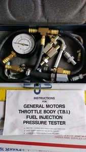 Tool Aid 37150 GM Throttle Body Fuel Injection Pressure Tester TESTED GOOD USA - Bild 1 von 4