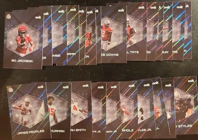 2025 Onit Gravity Release Insert, Sun Ray Aura Parallel Set, Ohio State Buckeyes - Image 1 of 4