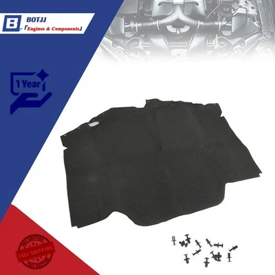 Almohadilla aislante capó nueva negra para Mercedes-Benz 300SL 500S R129 SL500 1296802025 Foto 1 de 4