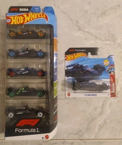 Lotto Hot Wheels Formula 1 F1 5 Pack + Williams Racing 2025 1:64 - Imagen 1 de 9