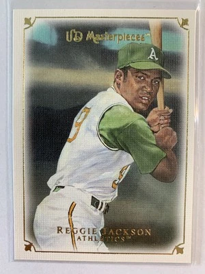 2007 Upper Deck Masterpieces Reggie Jackson #89 Oakland Athletics - Image 1 of 2