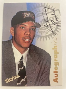 1997-98 Skybox Premium Autographics Anthony Parker Rookie Card Auto - Picture 1 of 2