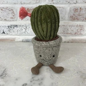 Planta rellena de felpa de cactus de barril suculento de 8" Jellycat Amuseables Silly - Imagen 1 de 8