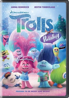 Trolls Holiday (DVD) Anna Kendrick Justin Timberlake Zooey Deschanel (US IMPORT) - Image 1 of 4