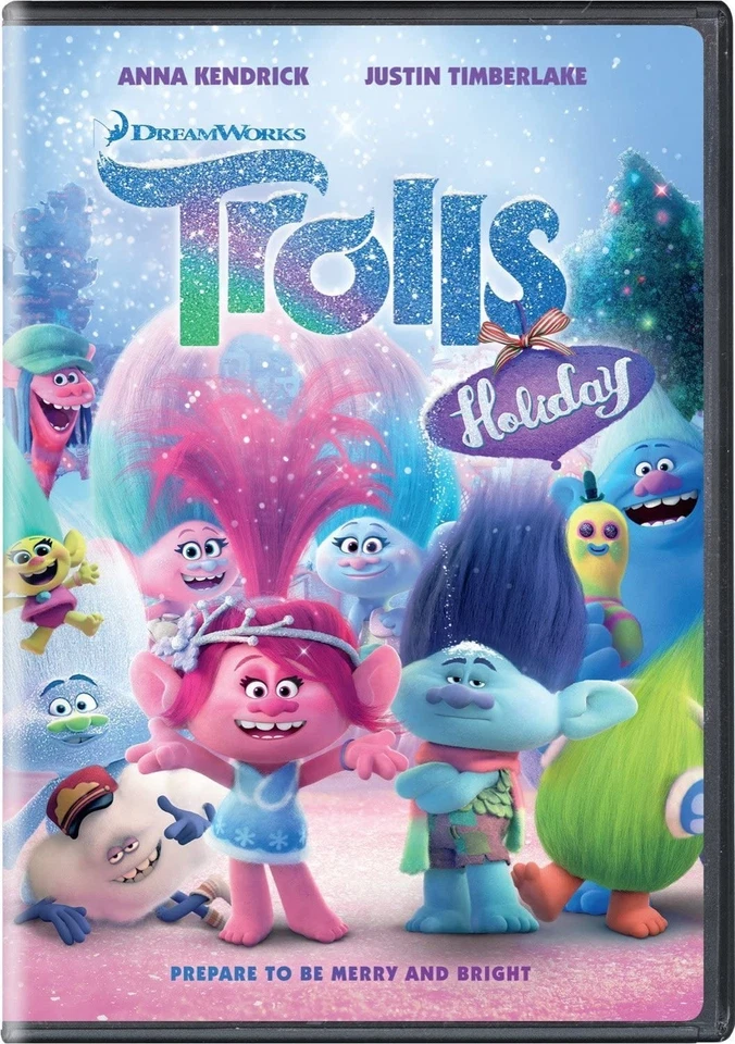 Trolls Holiday (DVD) Anna Kendrick Justin Timberlake Zooey Deschanel (US IMPORT) - Image 1 of 4
