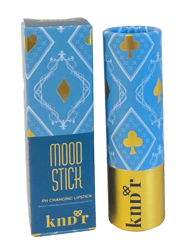 KNDR Mood Stick PH Changing Lipstick Lippenbalsam in Never Blue to Pink 3,5g Neu in OVP