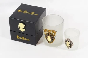 Lisa Barrier Designs Cameo Collection Candle Votive Holder Victorian Style Cameo - Picture 1 of 14