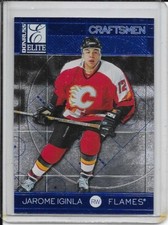 1997-98 Donruss Elite Jarome Iginla Craftsmen # 17 #d/2500