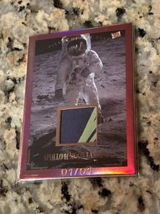 APOLLO MOON LANDING 1969 SUPER 01/01 AUTHENTIC RELIC 2023 PIECES OF THE PAST - Picture 1 of 6
