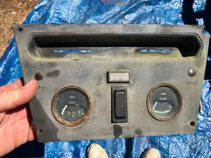 Cuadro de tablero Triumph Spitfire Jaeger temperatura indicador de combustible - Imagen 1 de 4