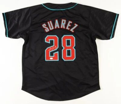 Eugenio Suarez Signed Arizona Diamondbacks Jersey (JSA COA) All Star 3rd Baseman - Image 1 of 4