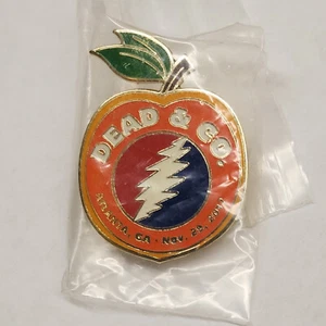 Dead & Company 2017 Pin - 29.11., 29.11. - Atlanta, GA - Peach - Bild 1 von 1