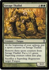 Savage Thallid *Common* Magic MtG x1 Time Spiral MP