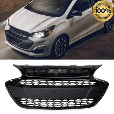 Fit For 2019-2022 Chevrolet Spark Front Bumper Grille Grill Assembly Gloss Black - Imagem 1 de 4