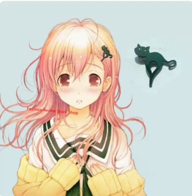 Anime YOU and ME and HER: A Love Story Mukō Aoi Cat Hair Clip Headdress Jewelry - Image 1 of 4