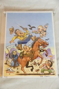 2018 Garbage Pail Kids GPK TOM BUNK Art Sketch 11x15 #4/100 Hand Signed Grim Jim - Picture 1 of 5