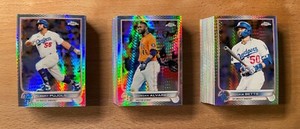 2022 Topps Chrome MLB Veterans & Rookies PRISM Refractors #1-220 | You Pick!