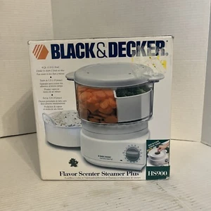 Black & Decker HS900 Flavor Scenter Vaporiera più Vaporiera per Veggie *Senza accessori* - Foto 1 di 9