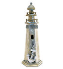 CoTa Global Baja Anchor Leuchtturm Dekor - handgefertigter Holz Leuchtturm, 14,5 Zoll