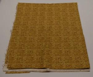 Tessuto Cotone 1/2 IARDA x 44" MARRONE MARRONE CHIARO TONO ORO fondo frullatore - Foto 1 di 2