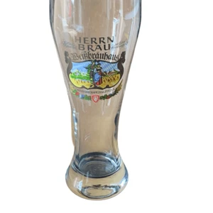 Pre Owned Herrn Brau Beirbruahaus Beer Glass Weissbierspezialitaten Pilsner - Picture 1 of 7