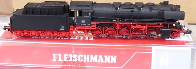 Locomotora Fleischmann 714409 N BR 44 1325 DB Era 3 DSS + Luz LED, BW Wuppertal Foto 1 de 4