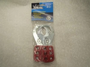 Paquete de 2 cerrojos de bloqueo de seguridad ideales de 1-1/2" (38 mm) #44-801 hechos en Taiwán - Imagen 1 de 5