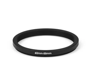 60 mm - 55 mm Filter Adapter Step-Down Adapter Filteradapter Step Down 60-55 - Bild 1 von 1