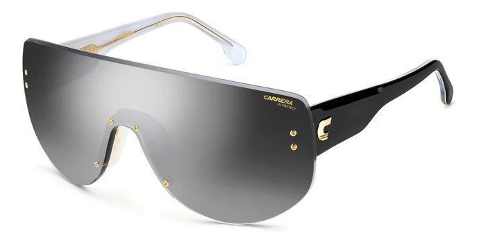 Carrera Occhiali da Sole FLAGLAB 12  79D/IC Nero Nero/Argento Donna - Immagine 1 di 1