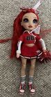 Rainbow High Ruby Anderson Cheerleader Doll MGA Articulated Red Cheer 1 pompoms