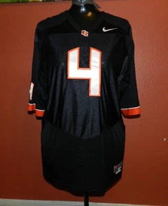 Vintage Oregon State Beavers Black Nike Football Jersey Men's Large Sewn #4 - Picture 1 of 13