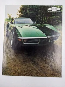 Brochure concessionaria Chevrolet Chevy Corvette Stingray 1971 -1143 - Foto 1 di 6