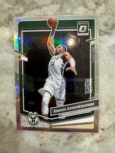 Giannis Antetokounmpo 2023/24 Donruss Optic Silver Prizms #53 Milwaukee Bucks - Picture 1 of 2
