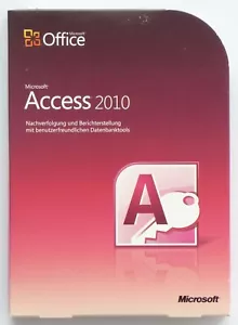 Microsoft Access 2010 - Box-Vollversion mit DVD - Deutsch - - Bild 1 von 1