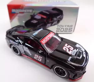 Majorette Ford Mustang Dark Horse London Toy Fair 2025 Edizione Limitata Nuovo - Foto 1 di 9