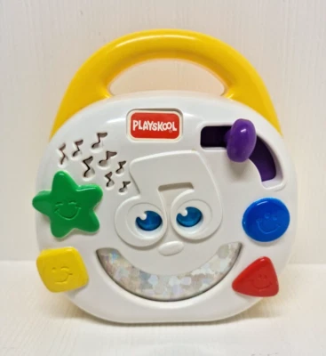 Vintage 1998 Hasbro Playskool Twinkle 'n Twirl Radio Toy #5528 Made in China - Image 1 of 4