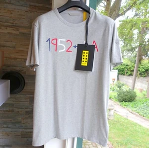 MONCLER SHIRT XL grey 1952 la tshirt t cotton - Bild 1 von 18