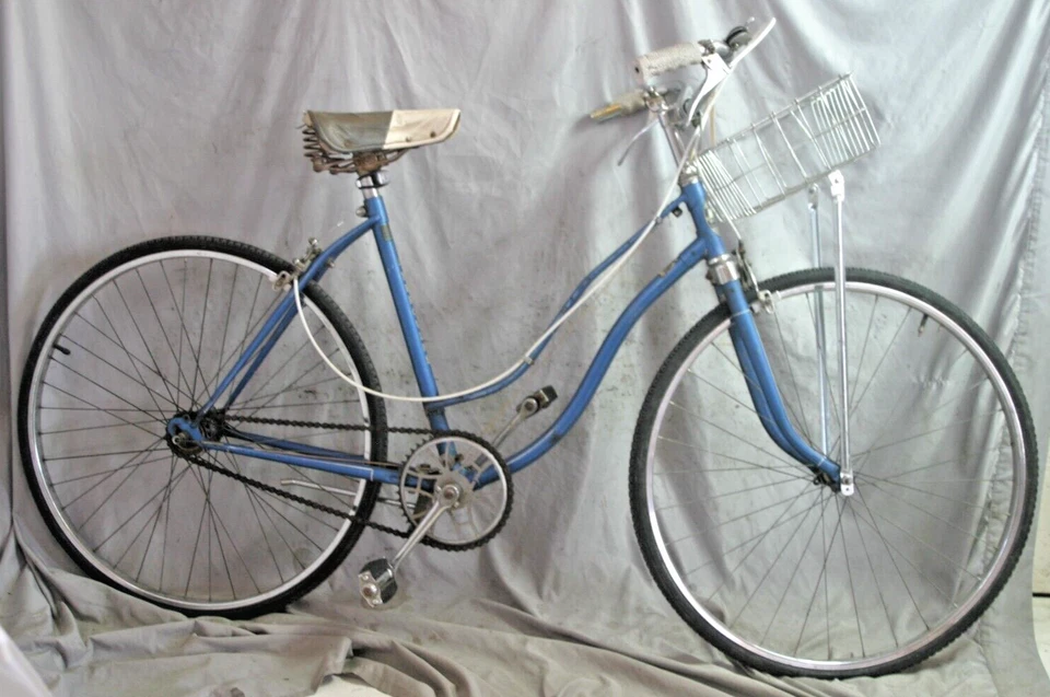 1959 Hercules Cruiser Bike 19" Grande 3S Cubo Interno Aço Lugged Frete Rápido! - Imagem 1 de 4