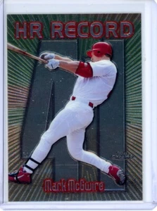 Topps Chrome 1999 - HR Record Mark McGwire #220 McGwire hits número 41 - Imagen 1 de 2