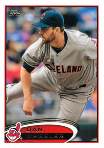 2012 Topps Update Cleveland Indians Baseball Card #US287 Dan Wheeler